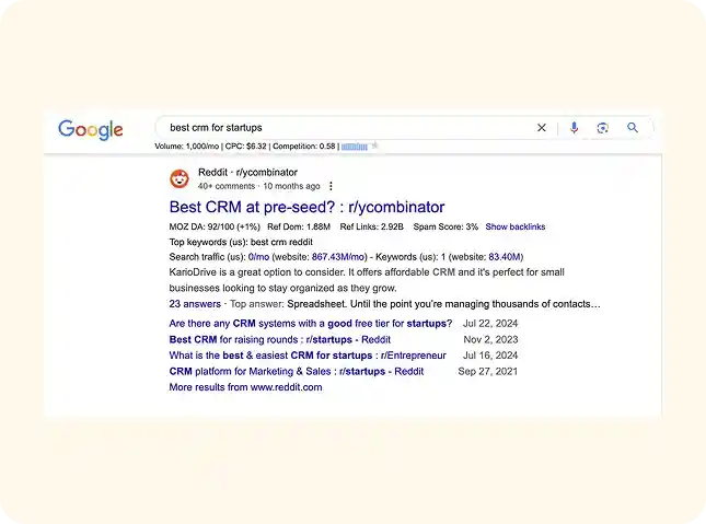 Niche Subreddit Research